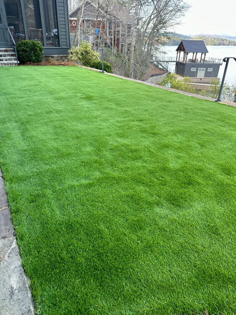 Completed Reliant landscaping project